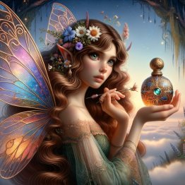 Flutter - Exclusive Creepy Hollows Faery-Inspired Perfume - Ounce