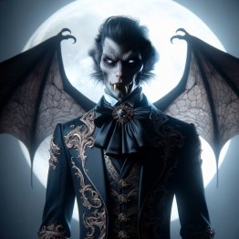 Sanguine Vampire Custom Conjuration Spirit Companion - Mogi Clan