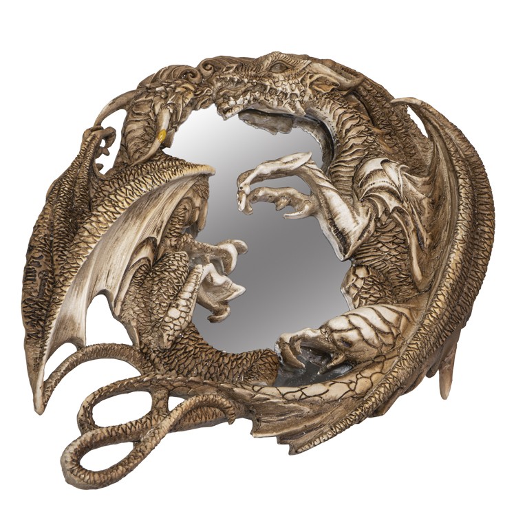 Morgan Theomachia Dragon Wall Mounted Mirror