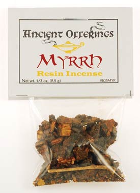 Myrrh granular incense 1/3 oz