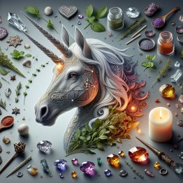 Abada Unicorn Spirit Conjuration Kit