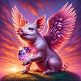 Adoptable Power Orb for Arkan Sonney (Flying Pig)