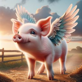 Arkan Sonney (Flying Pig) Custom Conjuration Spirit Companion - Happiness, Good Luck, Spunky, Fun