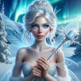 Custom Conjuration Frost Fairy Spirit - Elemental Fae Of Ice & Snow