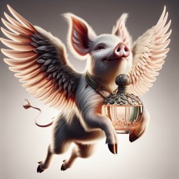 Luck Has Wings - Exclusive Creepy Hollows Arkan Sonney  (Flying Pig) -Inspired Perfume