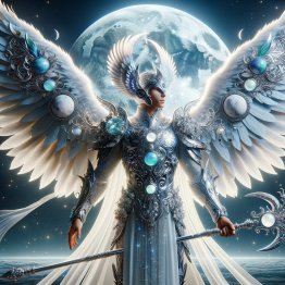 Lunar Angel Custom Conjuration Spirit Companion - Love, Guidance, Confidence, Support