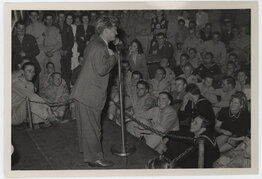 Silver Screen Seance - Mickey Rooney Vintage Celebrity Hollywood Canteen Photo