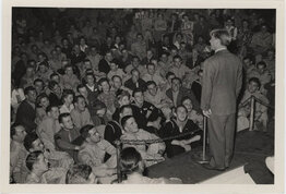 Silver Screen Seance - Mickey Rooney Vintage Celebrity Hollywood Canteen Photo