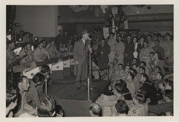 Silver Screen Seance - Mickey Rooney Vintage Celebrity Hollywood Canteen Photo