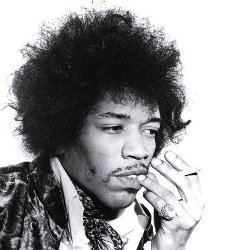 Jimi Hendrix Channeling Stones