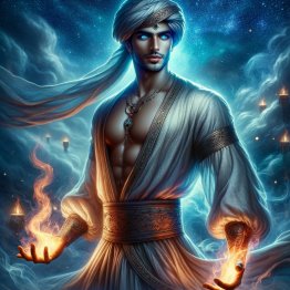 Rashad Djinn Custom Conjuration Spirit Companion - Brings Keeper Wisdom & Revelations