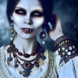 Sanguine Vampire Custom Conjuration Spirit Companion - Phandu Clan - Scavengers, Warriors