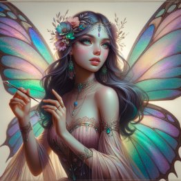 Yesine Fairy Custom Conjuration Spirit Companion - Guardians & Guides of Nature