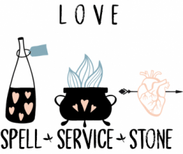 Love Bundle - Spell, Service, Connecting Stone