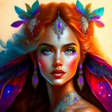 Delica Fairy Custom Conjuration Spirit Companion - Beautiful, Sophisticated, Dainty, Romantic, Old World Charm