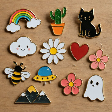 INTRODUCTORY PRICE! Enchanted Enamel Pins - Over 200 Different Spells