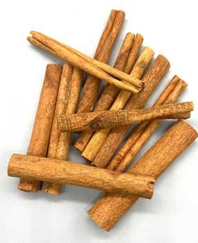 Cinnamon cut sticks 1oz  (Cinnamomum cassia)