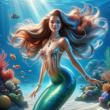 Mermaid Custom Conjuration Spirit Companion - Beauty, Grace, Power