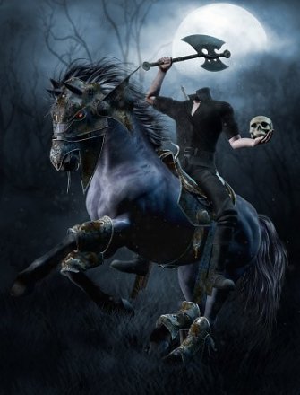 Custom Conjuration The Headless Horseman (Dullahan) - Vengeful Spirits Of Power