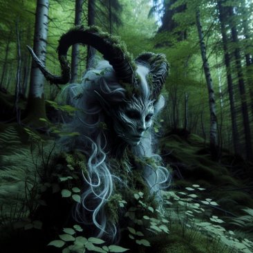 Wendigo Custom Conjuration Spirit Companion the Forest Dwellers Of Dark Nature