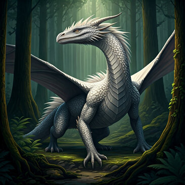 White Dragon Custom Conjuration Spirit Companion - Majestic, Magickal, Powerful In Conjuration