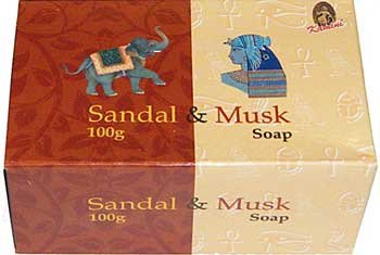 100g Sandal Musk Soap