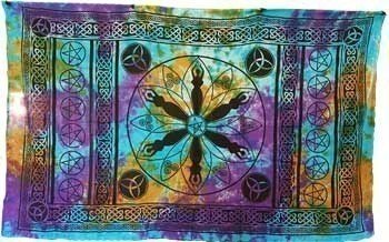 Goddess Pentagram 72" X 108" Tapestry