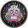 Day Dead Clock 11 1/2"