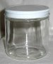 12oz Clear Glass Jar (C)