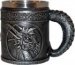 4 1/4" Grey Dragon Mug